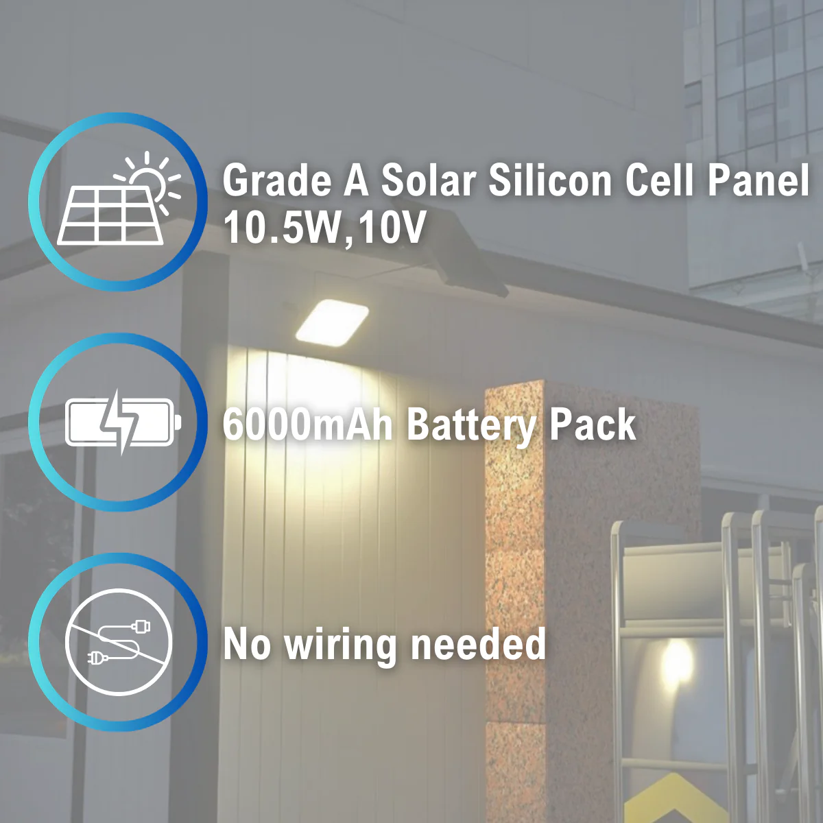 Solar LED Cube Flood Light with Remote Control - 4800 Lumens - Dual Color Temperature - LumeGen - Image 20