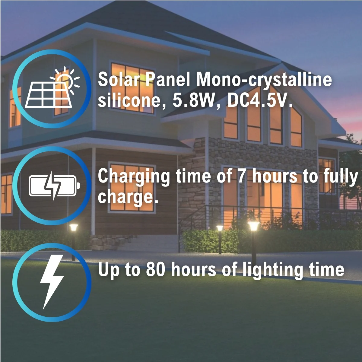 Solar LED Diamond Light Head - 2200 Lumens - Dual Color Temperature - LumeGen - Image 12