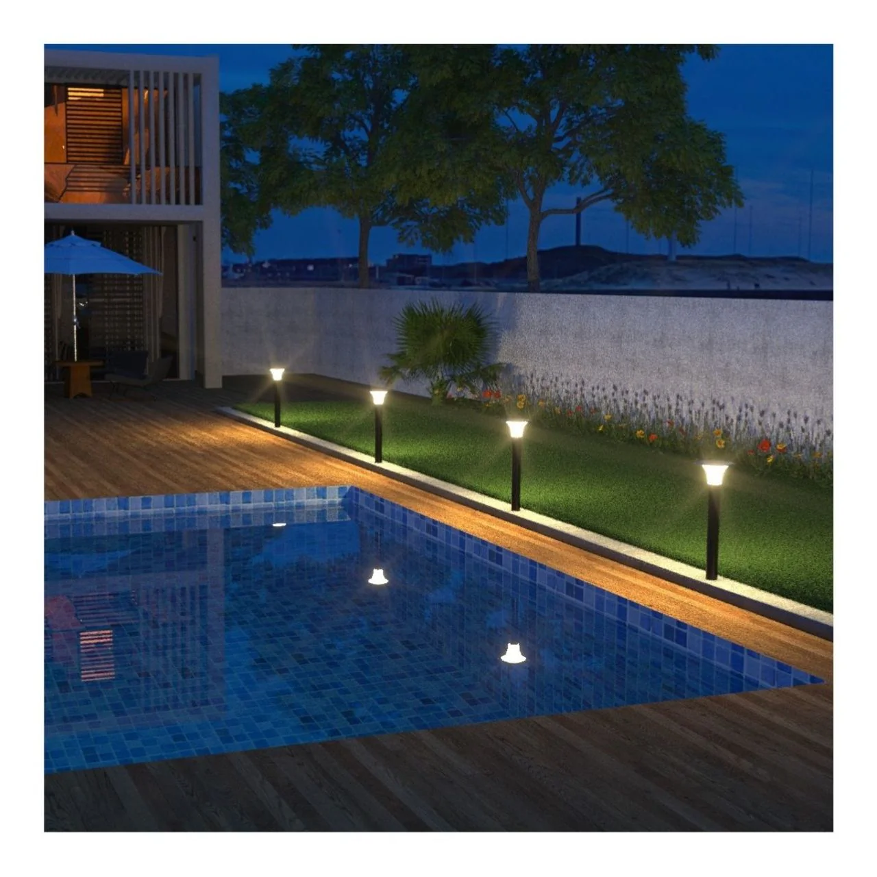 Solar LED Diamond Light Head - 2200 Lumens - Dual Color Temperature - LumeGen - Image 7