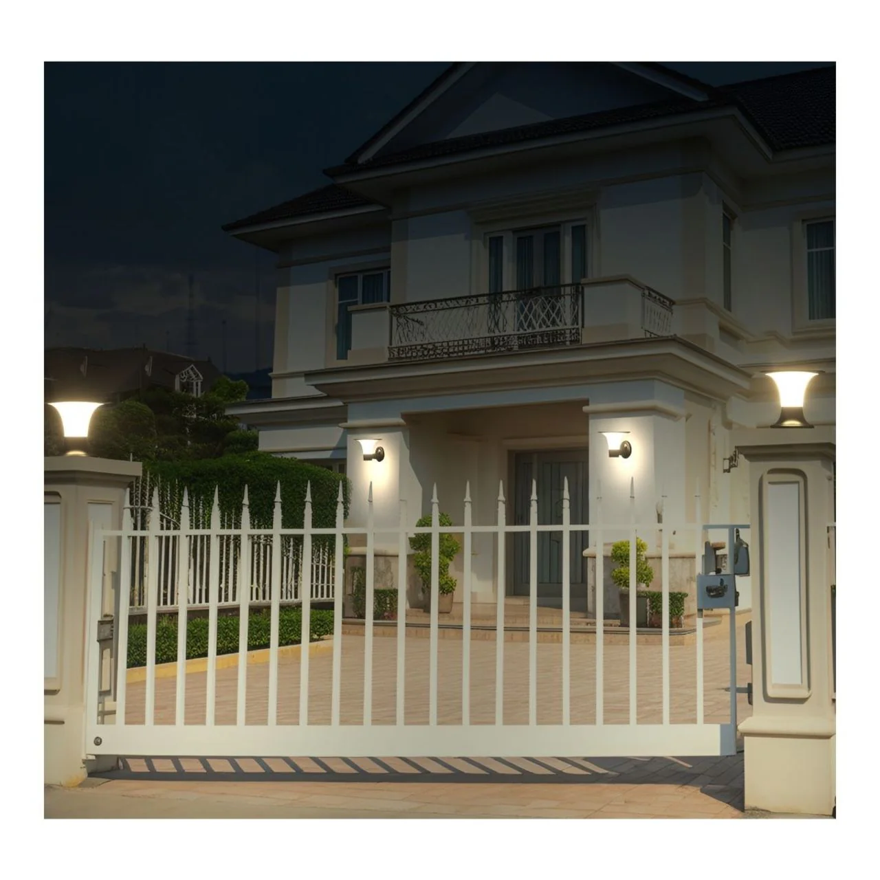 Solar LED Diamond Pier Light - 2200 Lumens - Dual Color Temperatures - LumeGen - Image 5