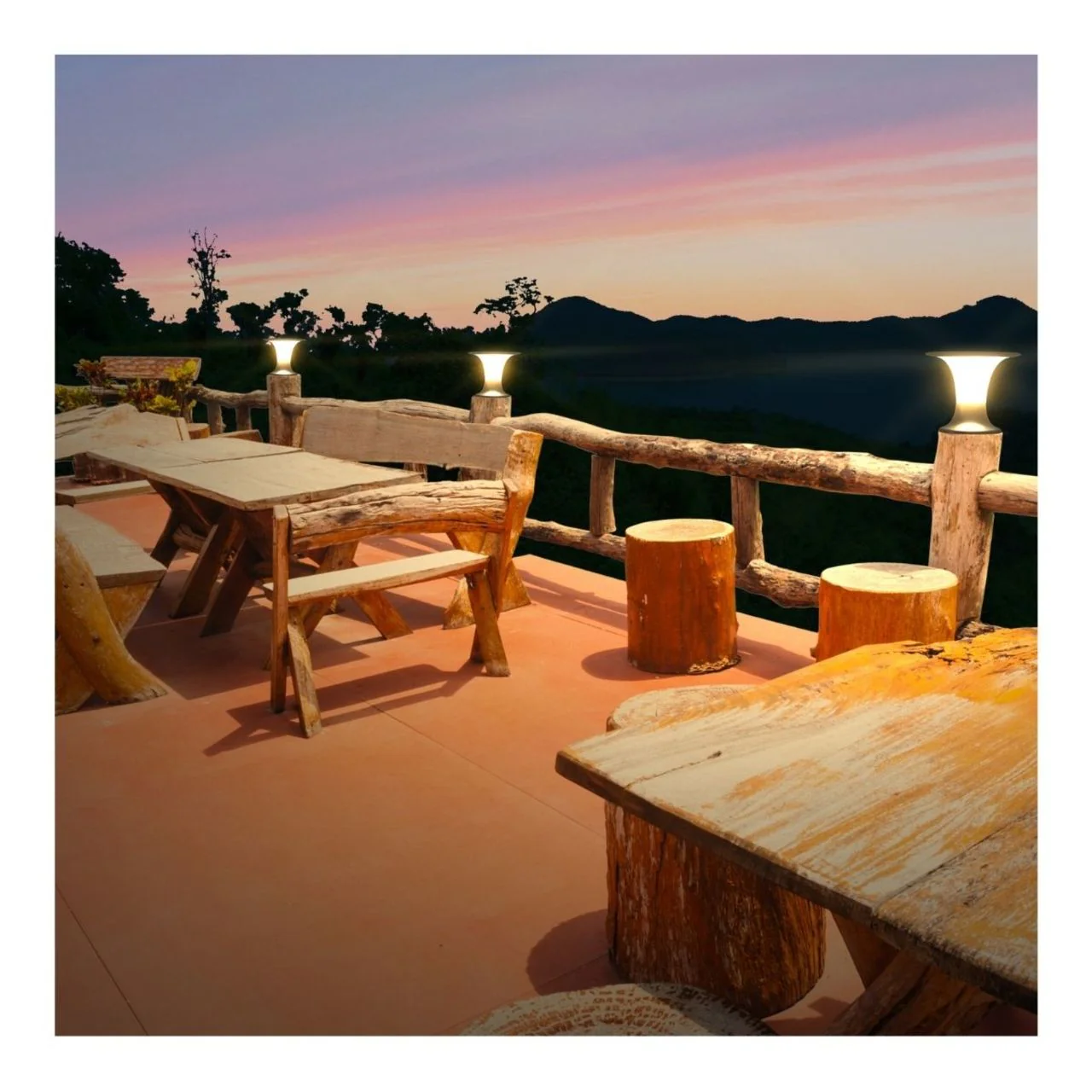Solar LED Diamond Pier Light - 2200 Lumens - Dual Color Temperatures - LumeGen - Image 9