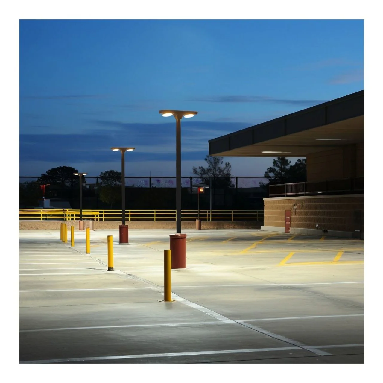 Solar LED Dual Head Post Top Area Light - Dual Color Temperature - LumeGen - Image 14