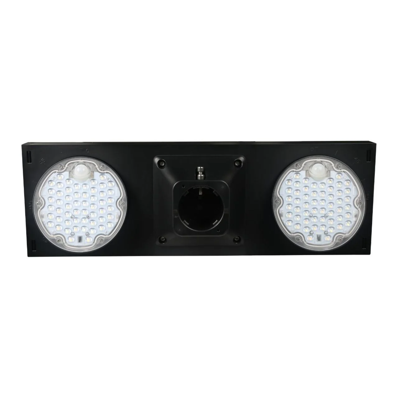 Solar LED Dual Head Post Top Area Light - Dual Color Temperature - LumeGen - Image 7