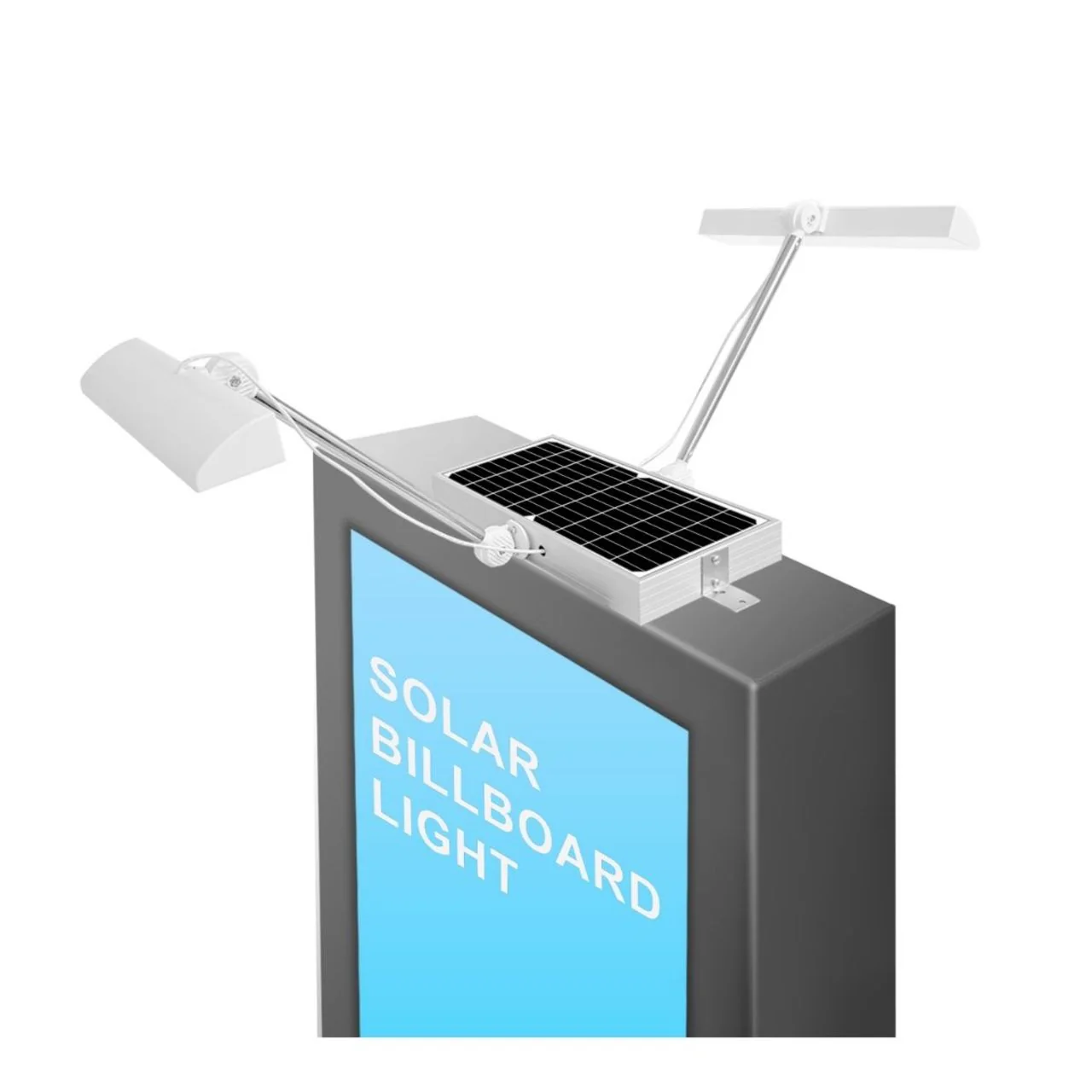 Solar LED Dual Head Sign Light - 420 LEDs - LumeGen - Image 2