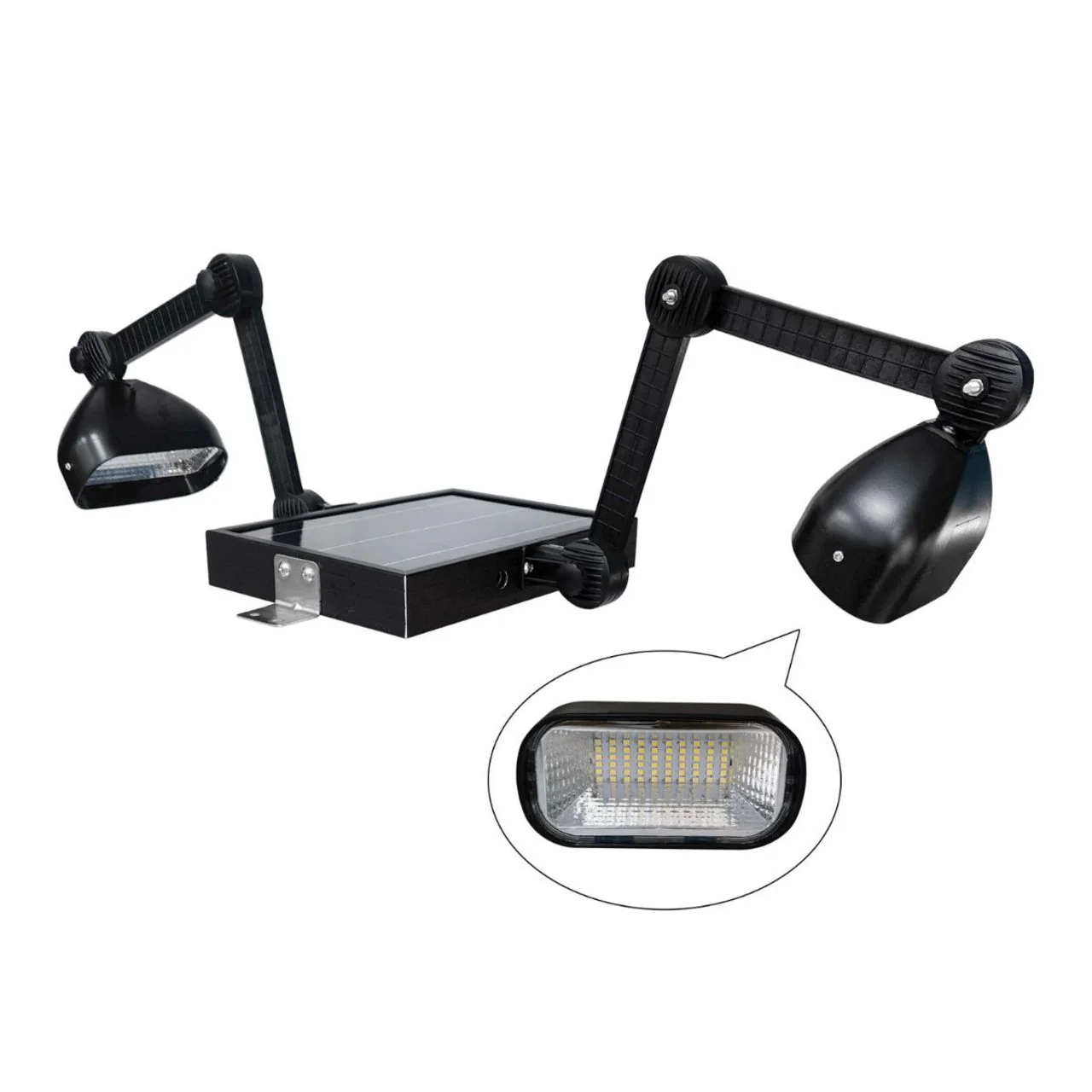 Solar LED Eco Dual Head Sign Light - 120 LEDs - LumeGen - Image 2