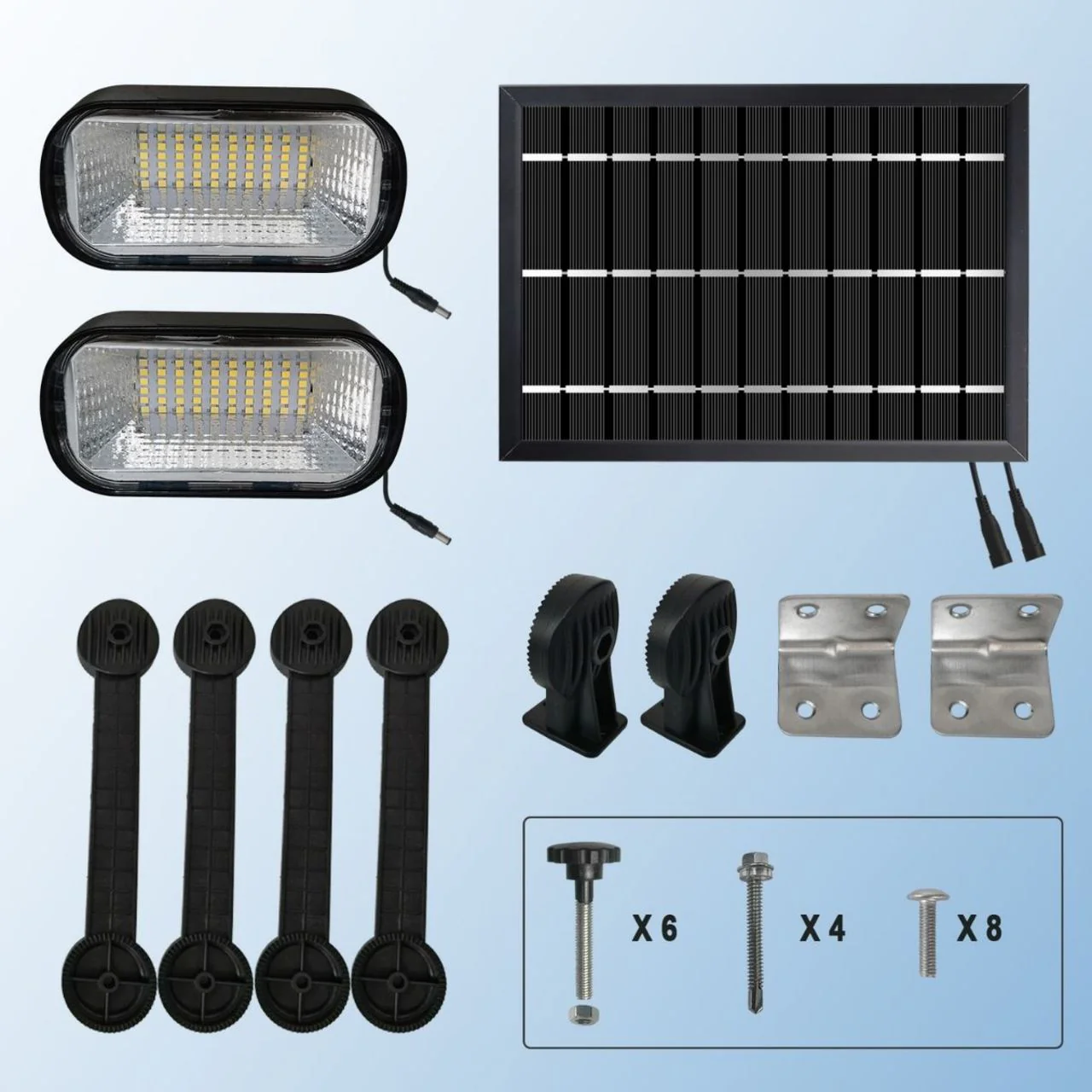 Solar LED Eco Dual Head Sign Light - 120 LEDs - LumeGen - Image 4