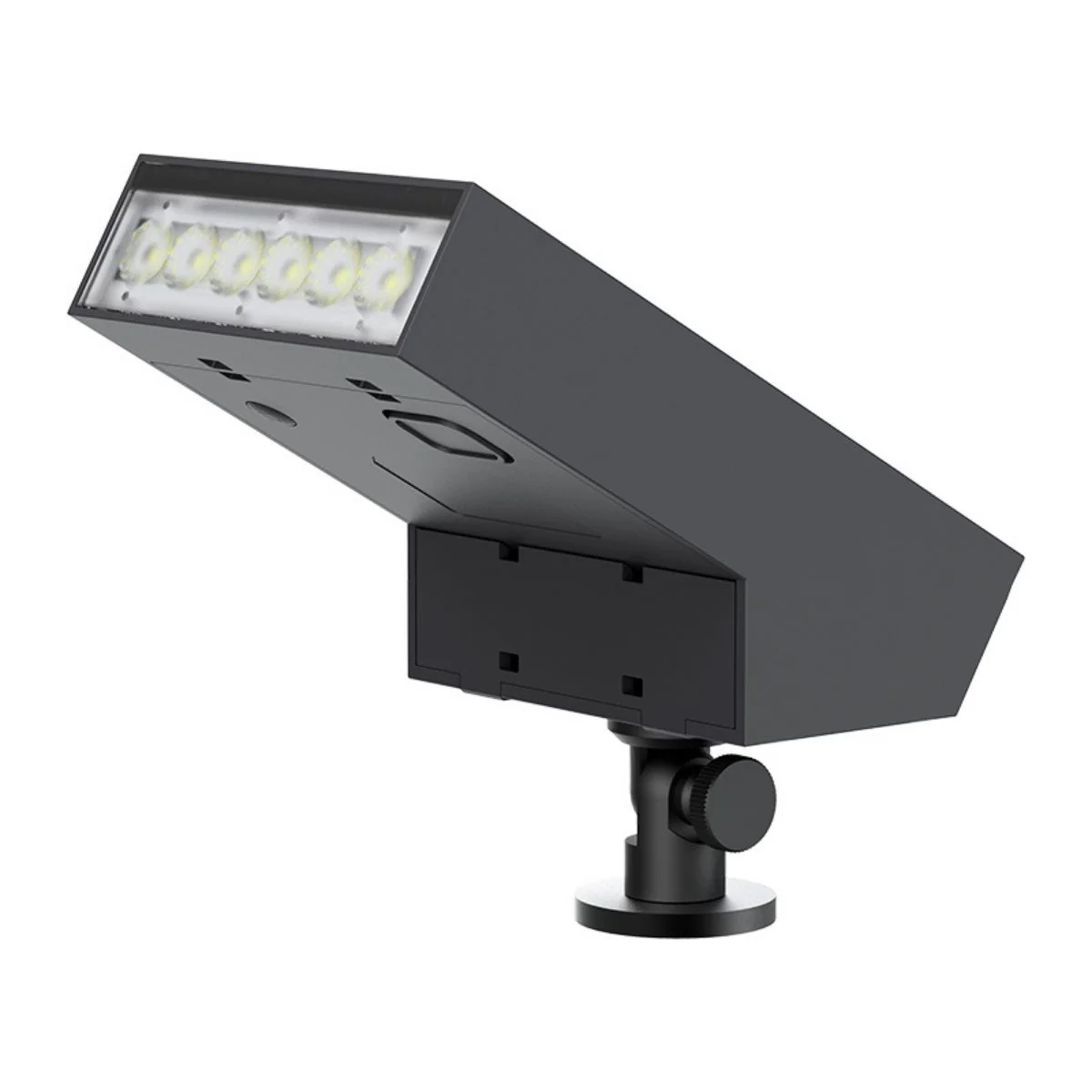 Solar LED Flag or Pathway Spot Light - 500 Lumens - 3000K - Black Finish - LumeGen - Image 9