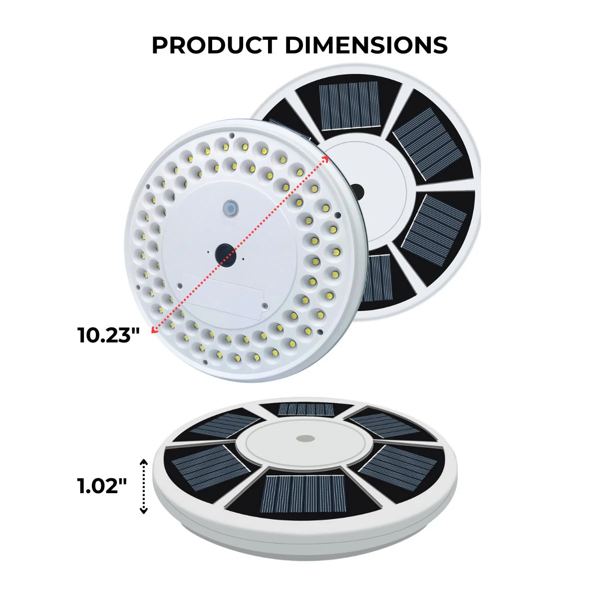Solar LED Flagtop Pole Light - 420 Lumens - LumeGen - Image 3