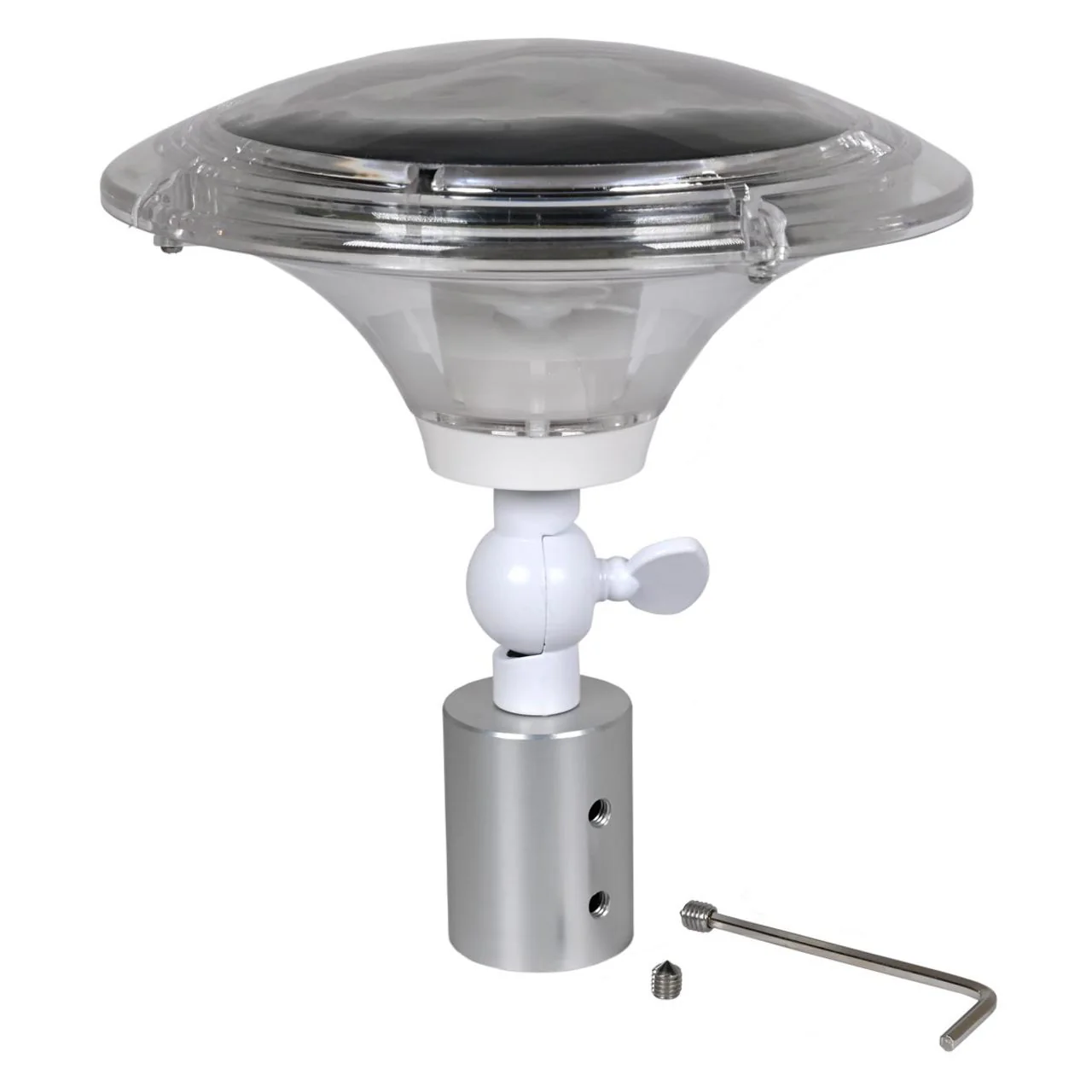 Solar LED Mini Flagtop Pole Light - 270 Lumens - LumeGen - Image 4