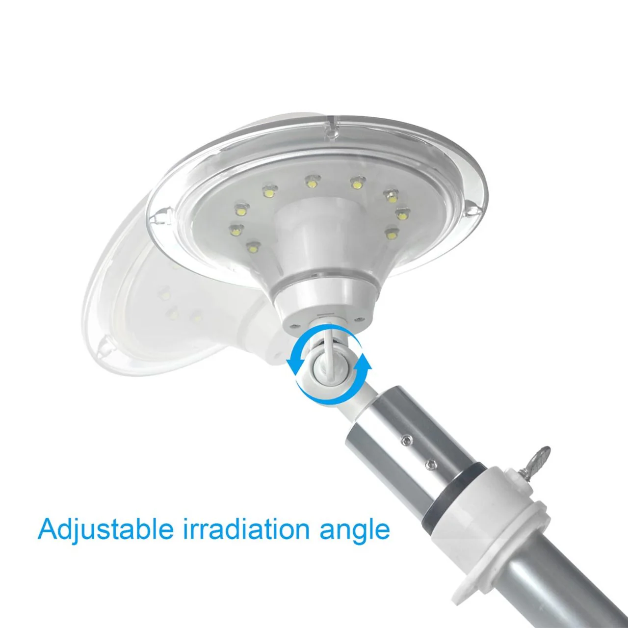 Solar LED Mini Flagtop Pole Light - 270 Lumens - LumeGen - Image 7
