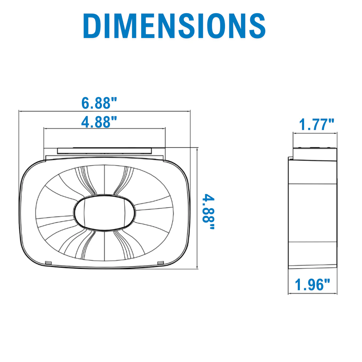 Solar LED Mini Up/Down Wall Light - White Finish - 4000K - LumeGen - Image 4