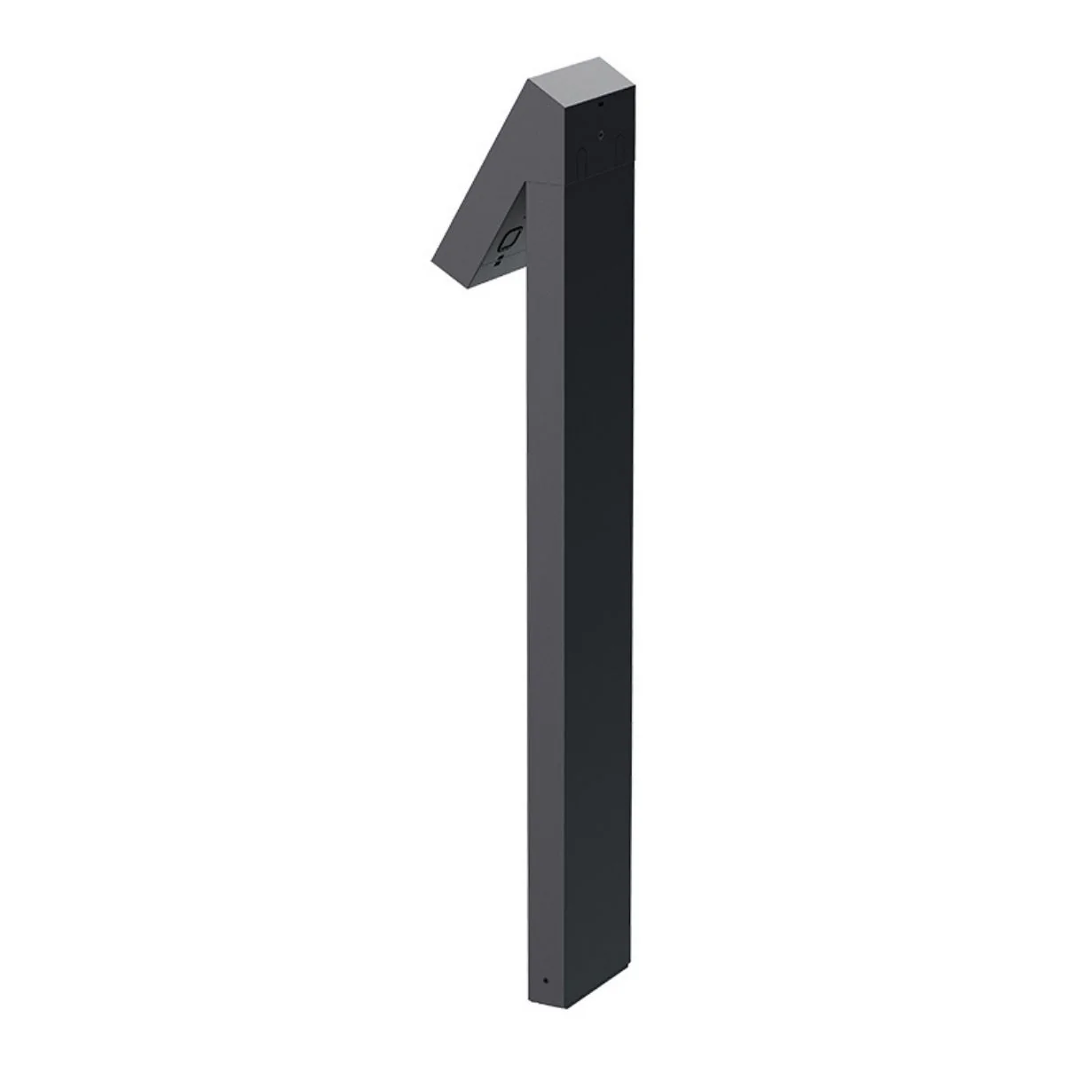 Solar LED Pathway Bollard Light - 500 Lumens - 3000K - Black Finish - LumeGen - Image 10
