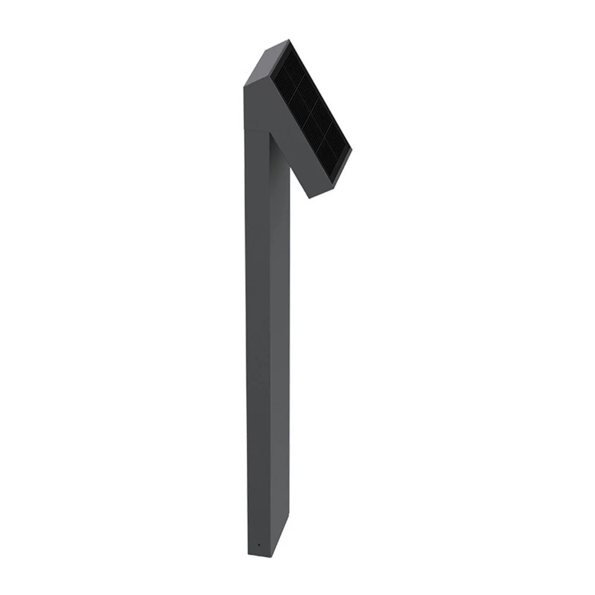 Solar LED Pathway Bollard Light - 500 Lumens - 3000K - Black Finish - LumeGen - Image 6
