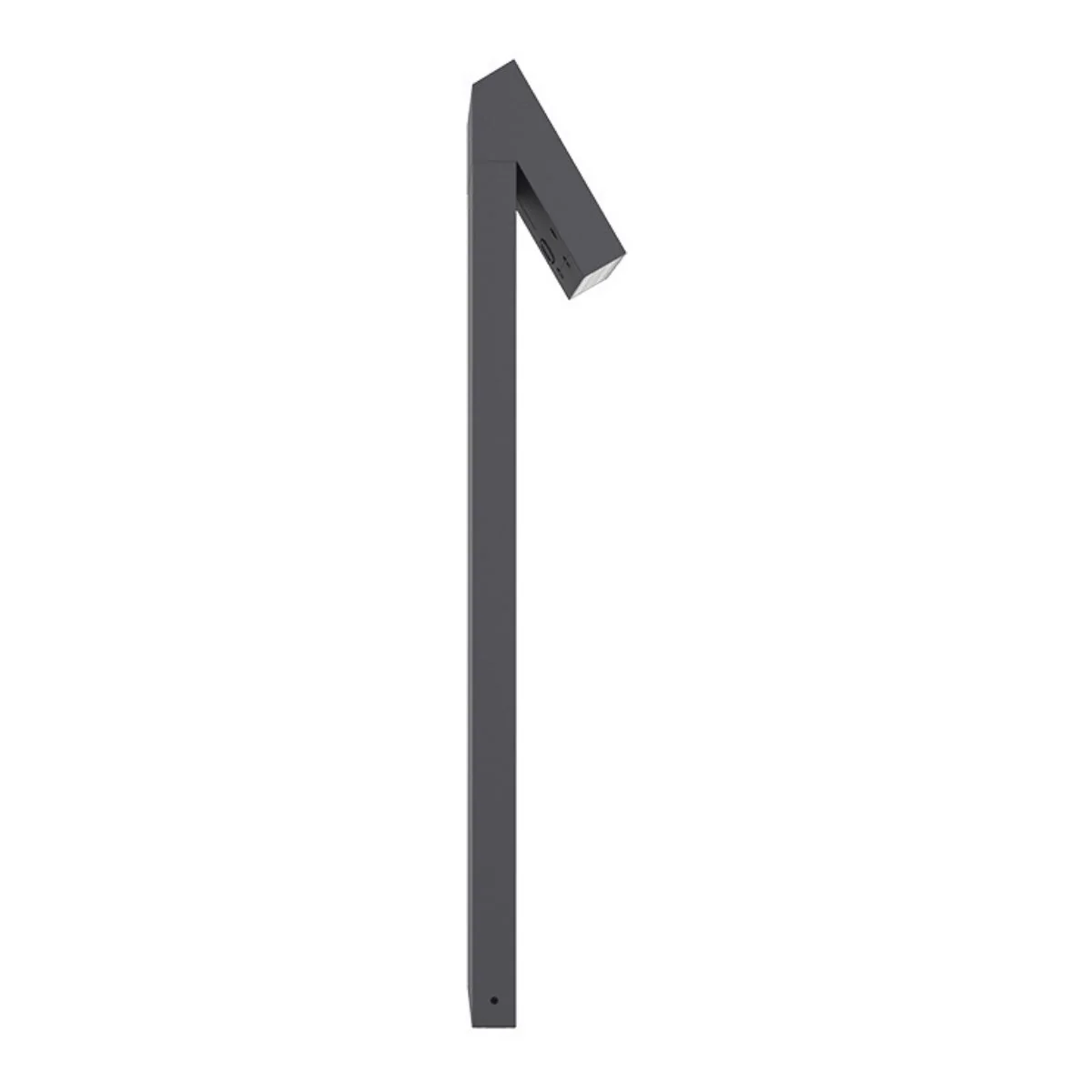 Solar LED Pathway Bollard Light - 500 Lumens - 3000K - Black Finish - LumeGen - Image 8