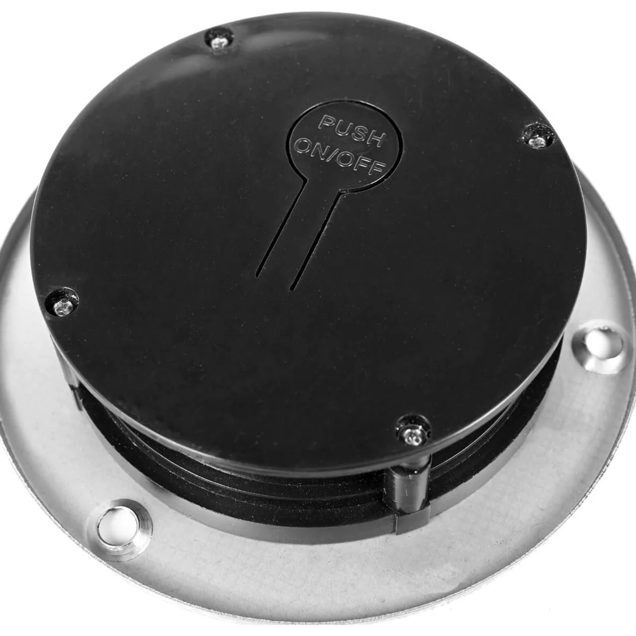 LED Solar Round Deck Light for outdoor driveway, garden, path, patio, or lawn - LumeGen - Image 7