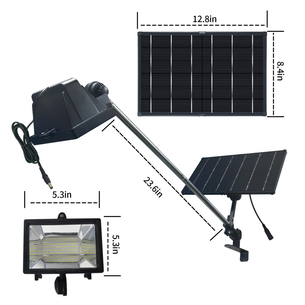 LED Solar Sign Light - 1160 Lumens - LumeGen - Image 2