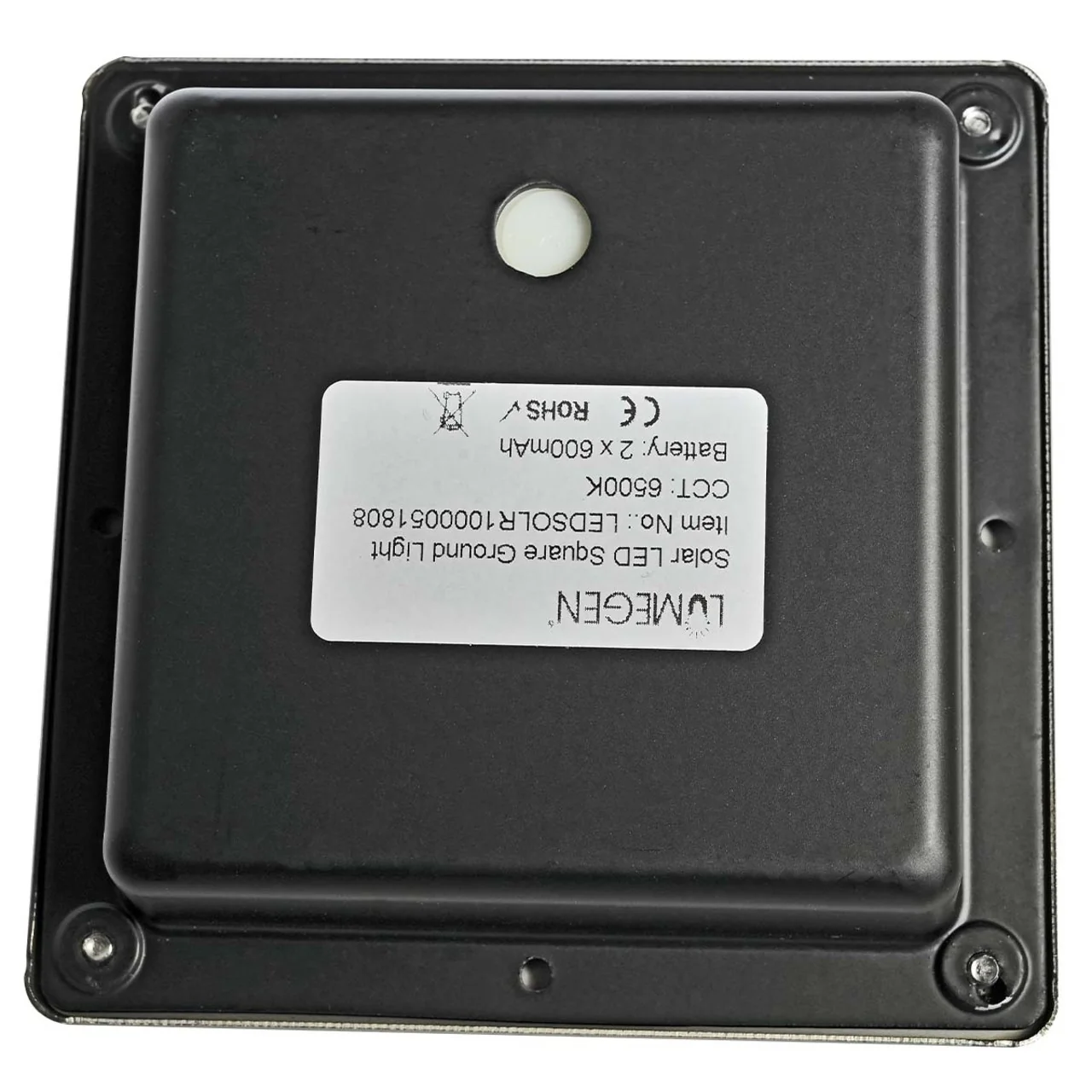 LED Solar Square Deck Light for outdoor driveway, garden, path, patio, or lawn - LumeGen - Image 6