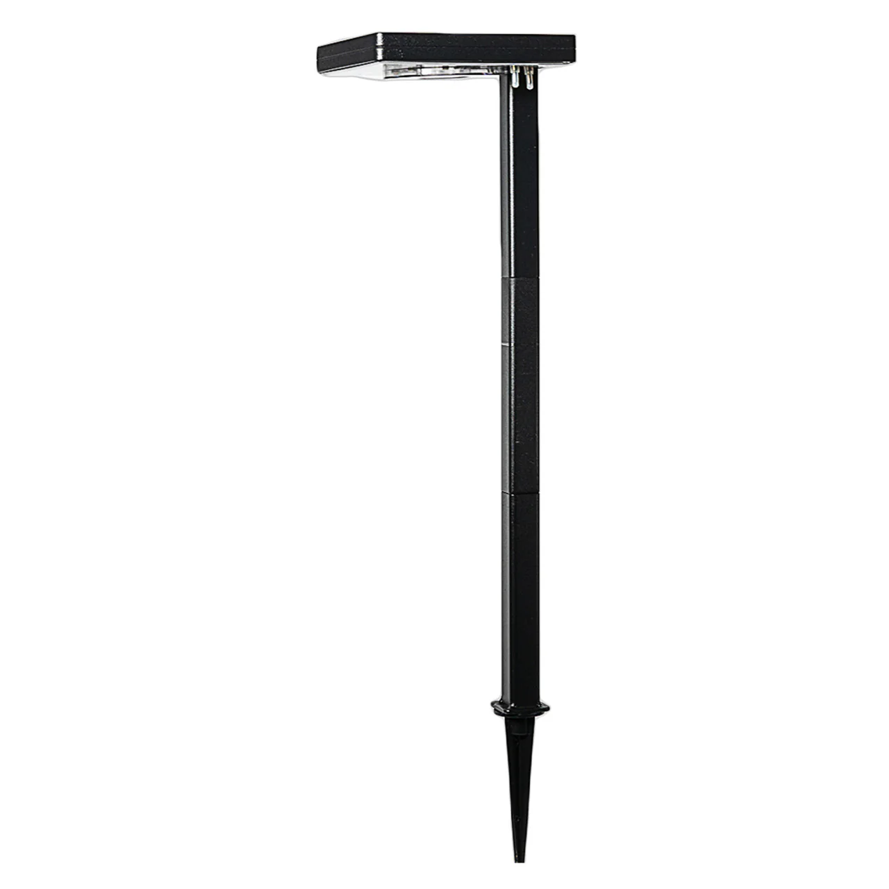 Solar LED Square Path Light - 80 Lumens - 2700K - Black Finish - Gama Sonic - Image 4