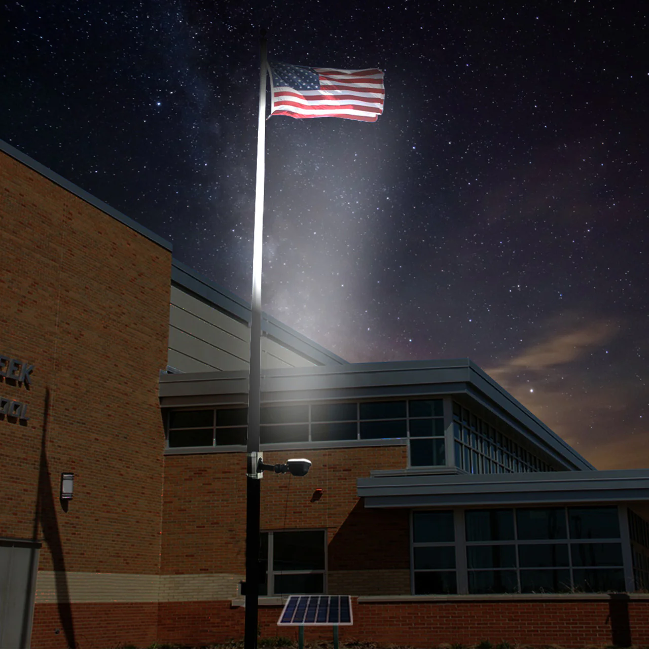 LED Solar Ultra Flagpole Light - 2600 Lumens - LumeGen - Image 7