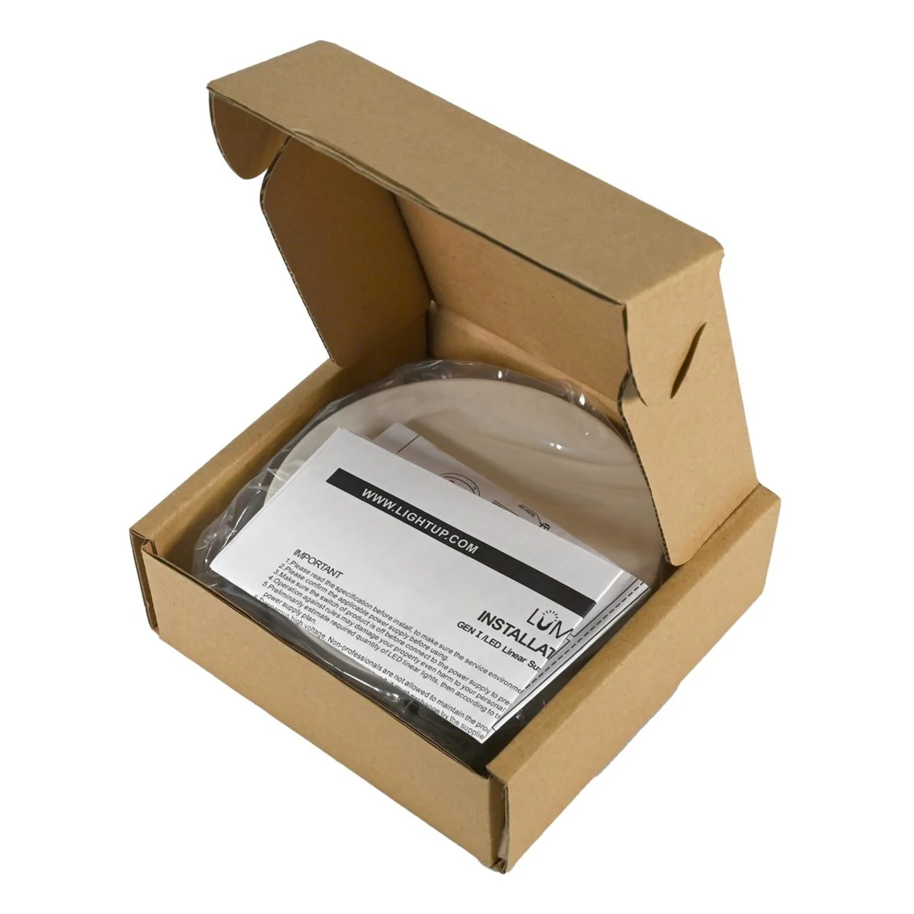 Surface Mount Canopy for LumeGen Linear Light - White Finish - Image 2