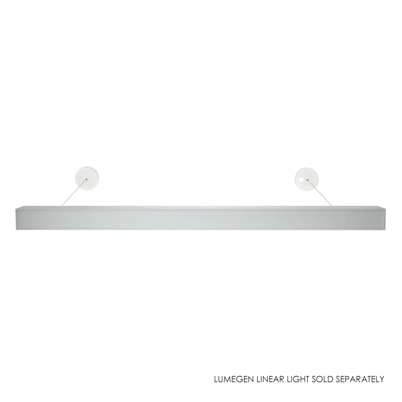 Surface Mount Canopy for LumeGen Linear Light - White Finish - Image 3