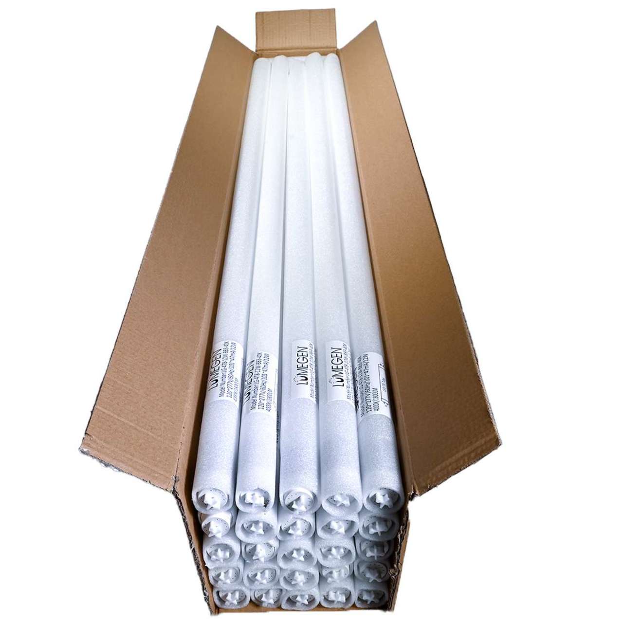 Case of 25 - 4ft LED T8 Tube - 12W - 1800 Lumens - 3500K 4000K 5000K - LumeGen - Image 8