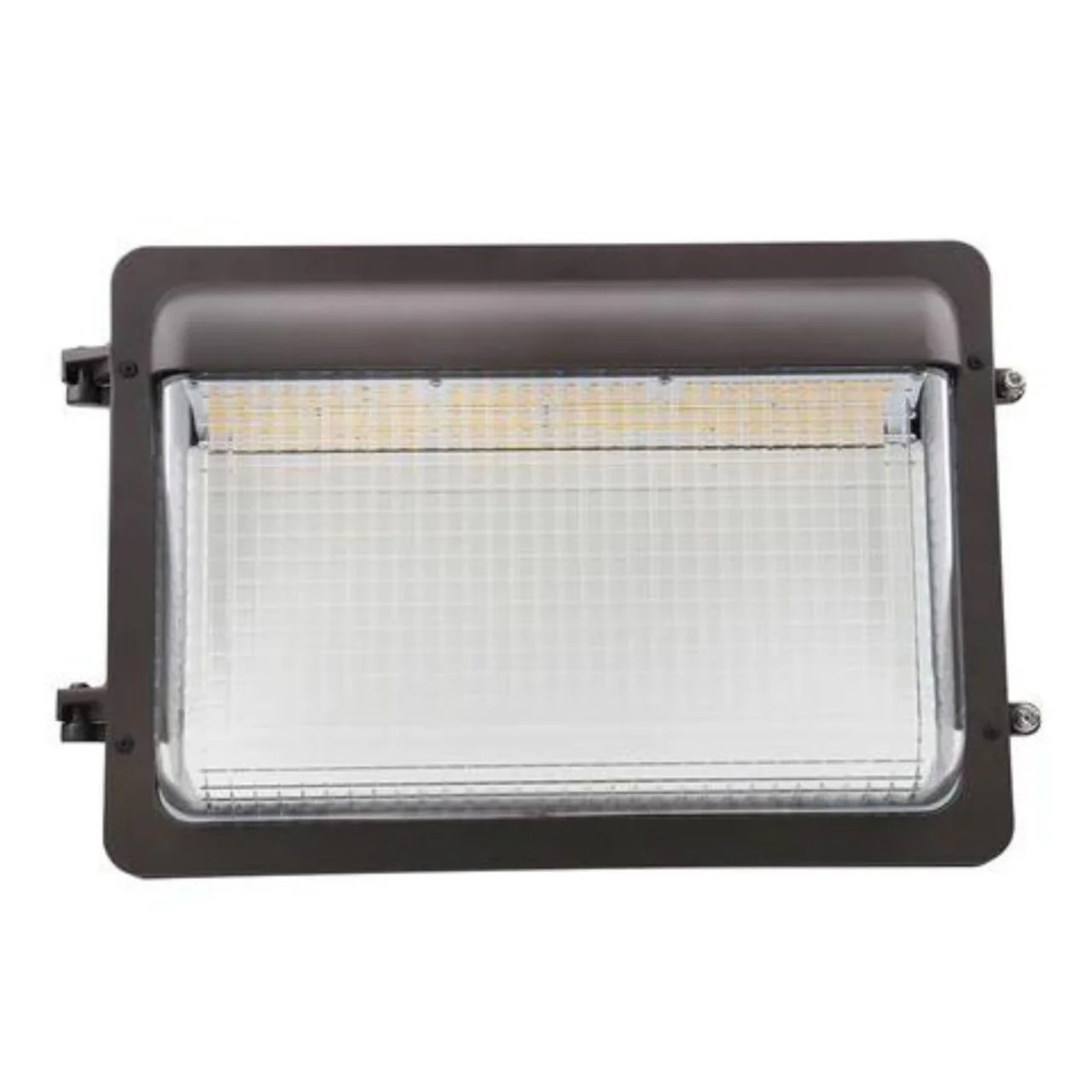 ZION LED Slim Wall Pack - Adjustable Wattage 30W/40W/60W - Adjustable CCT 30K/40K/50K - Bronze Finish - Beyond LED - Image 2