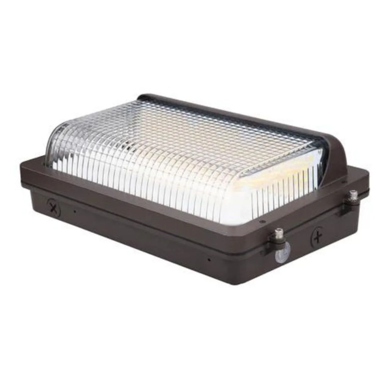 ZION LED Slim Wall Pack - Adjustable Wattage 30W/40W/60W - Adjustable CCT 30K/40K/50K - Bronze Finish - Beyond LED - Image 4